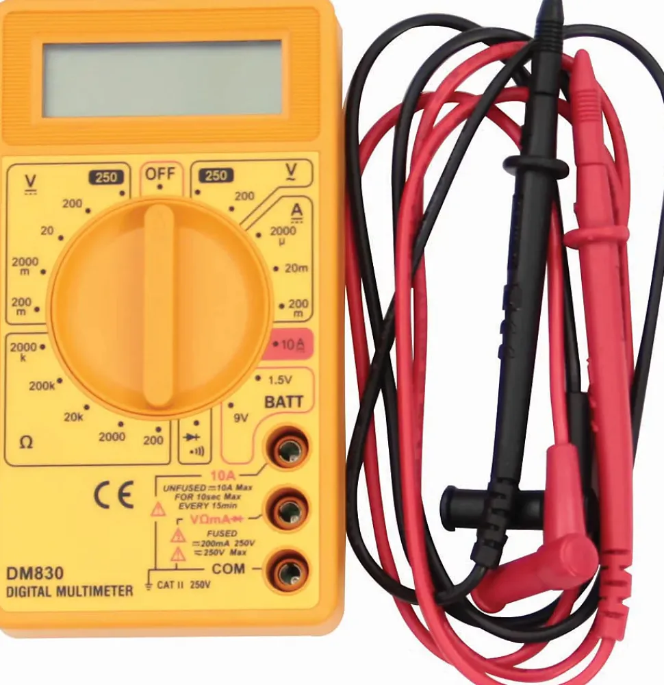 Multimètre CAT II 250V 19 calibres - Dio