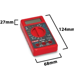 Multimètre digital 6 en 1, sondes fournies