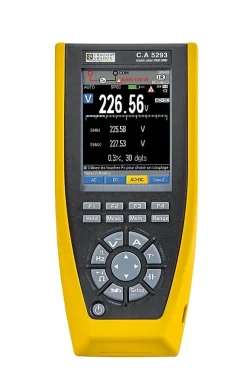 Multimètre enregistreur Bluetooth CA 5293 Chauvin Arnoux - écran couleur, IP67, 200 kHz