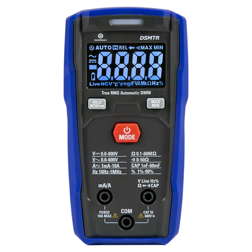 Multimètre numérique de poche DSMTR 600V Jacobsen