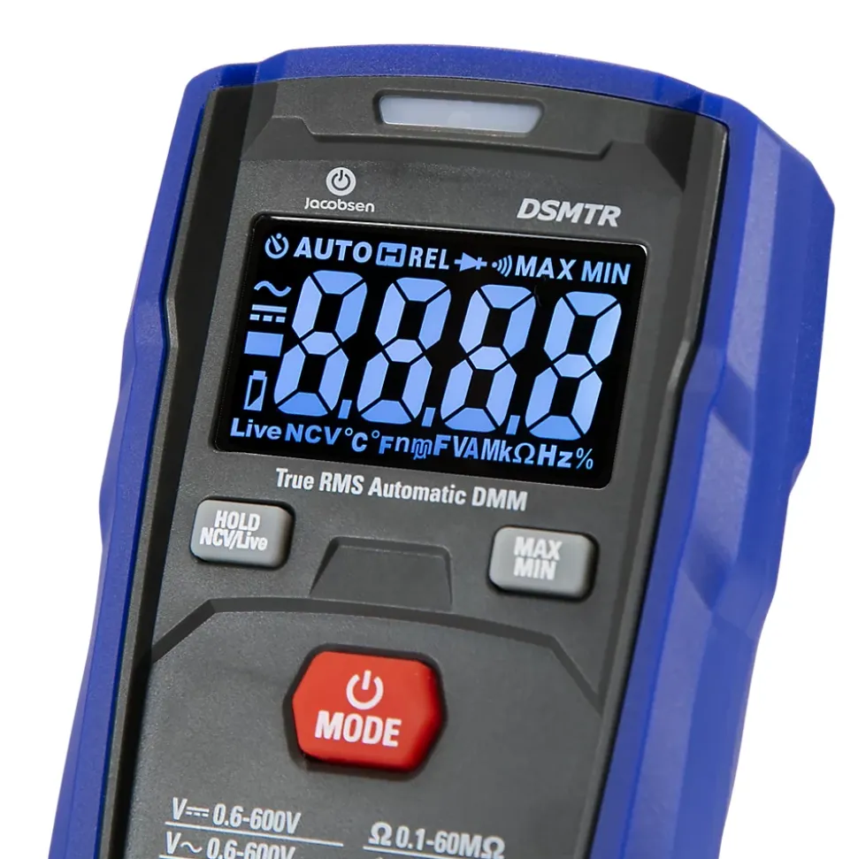 Multimètre numérique de poche DSMTR 600V Jacobsen