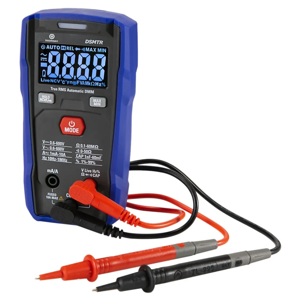 Multimètre numérique de poche DSMTR 600V Jacobsen