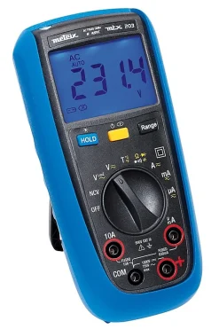 Multimètre numérique MTX 203-Z Chauvin Arnoux, 600 V CAT III, IP54, rétro-éclairage bleu