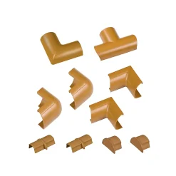 Multi-Pack d'accessoires pour goulotte D-Line effet chêne 30x15mm