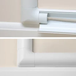 Multi-pack d'accessoires pour goulotte D-Line blanc 30 x 15 mm