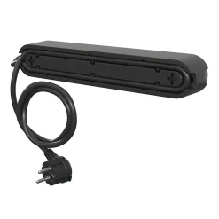 Multiprise 6 prises + 2 USB Jacobsen 1.5 m noire