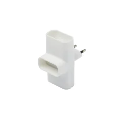 Multiprise 3 prises 6A latérales Homepower blanc