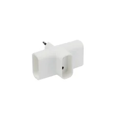 Multiprise 3 prises 6A latérales Homepower blanc