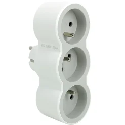 Multiprise 3 prises frontale Legrand blanc