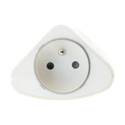 Multiprise d'angle 2P 16A + 2 USB à câbler - Blanc - Otio