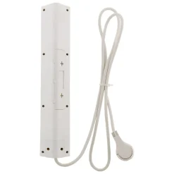 Multiprise d'angle parafoudre 3 prises + 2 USB
