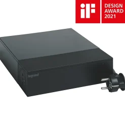 Multiprise parafoudre 4 prises Legrand noir 2 m