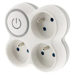 Multiprise triplite + interrupteur 16A - Zenitech