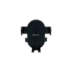 Muvit Support Voiture pour Smartphones 2 en 1 Flex avec Pince Extensible à 87mm Noir