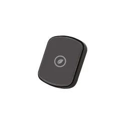 Muvit Support Voiture Universel Magnétique avec Deux Plaques Adhésives Noir