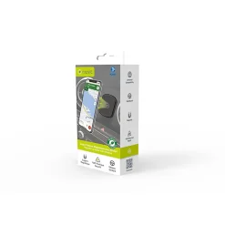Muvit Support Voiture Universel Magnétique avec Deux Plaques Adhésives Noir