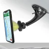 Muvit Support Voiture Universel MAG Pro Magnétique avec Rotule Pivotable Noir