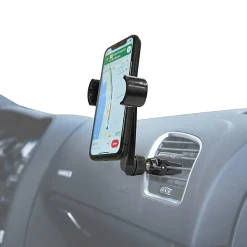 Muvit Support Voiture Universel 360 degrés Grip Déporté Rotatif Extensible 80mm Noir