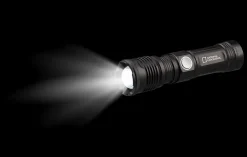 National Geographic Lampe torche LED 1000lm Zoom Focus batterie USB aimant extérieur camping