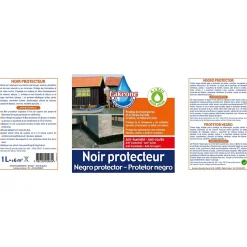 NOIR PROTECTEUR PHASE AQUEUSE 1L - Les anciens ébénites