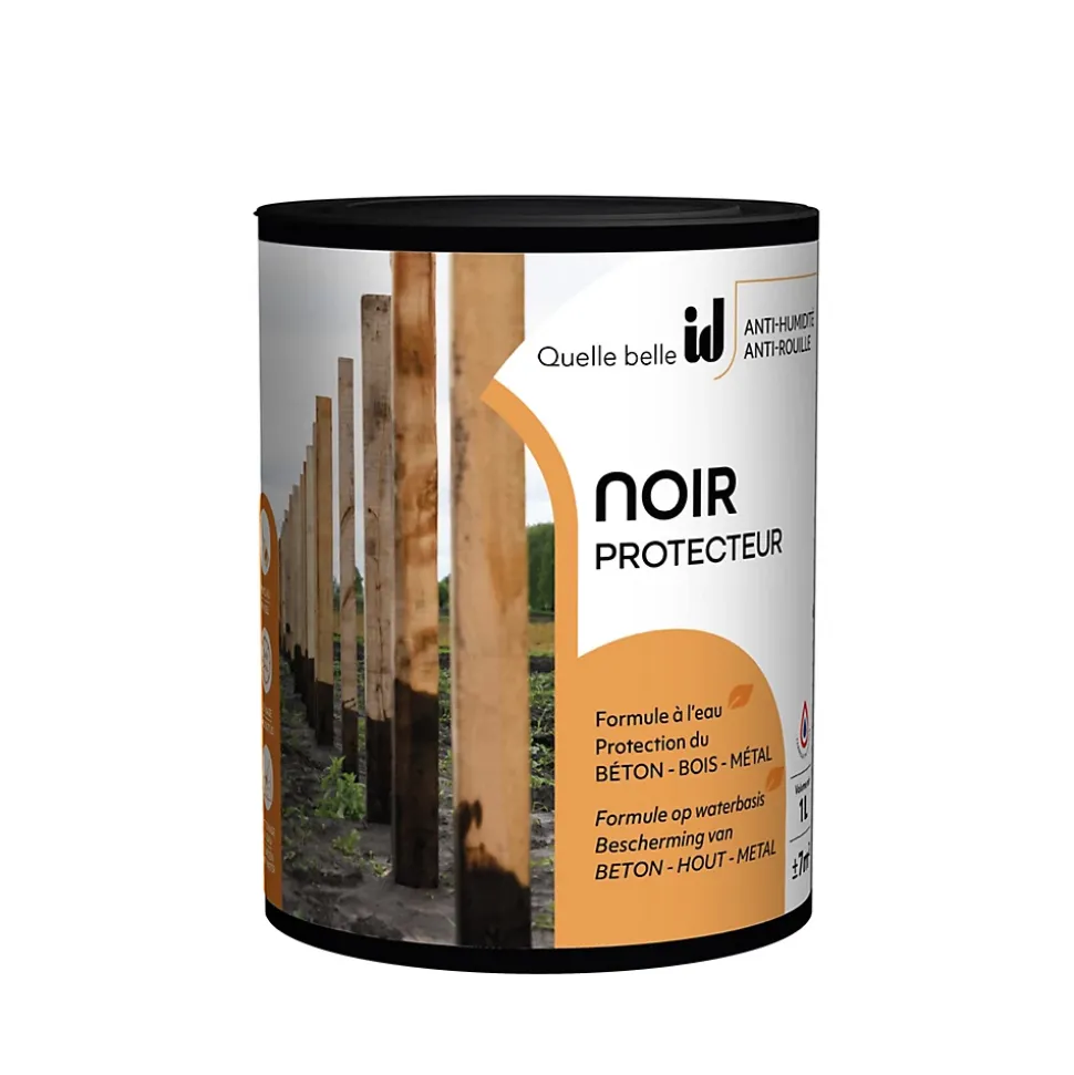 NOIR PROTECTEUR PHASE AQUEUSE 1L - Les anciens ébénites