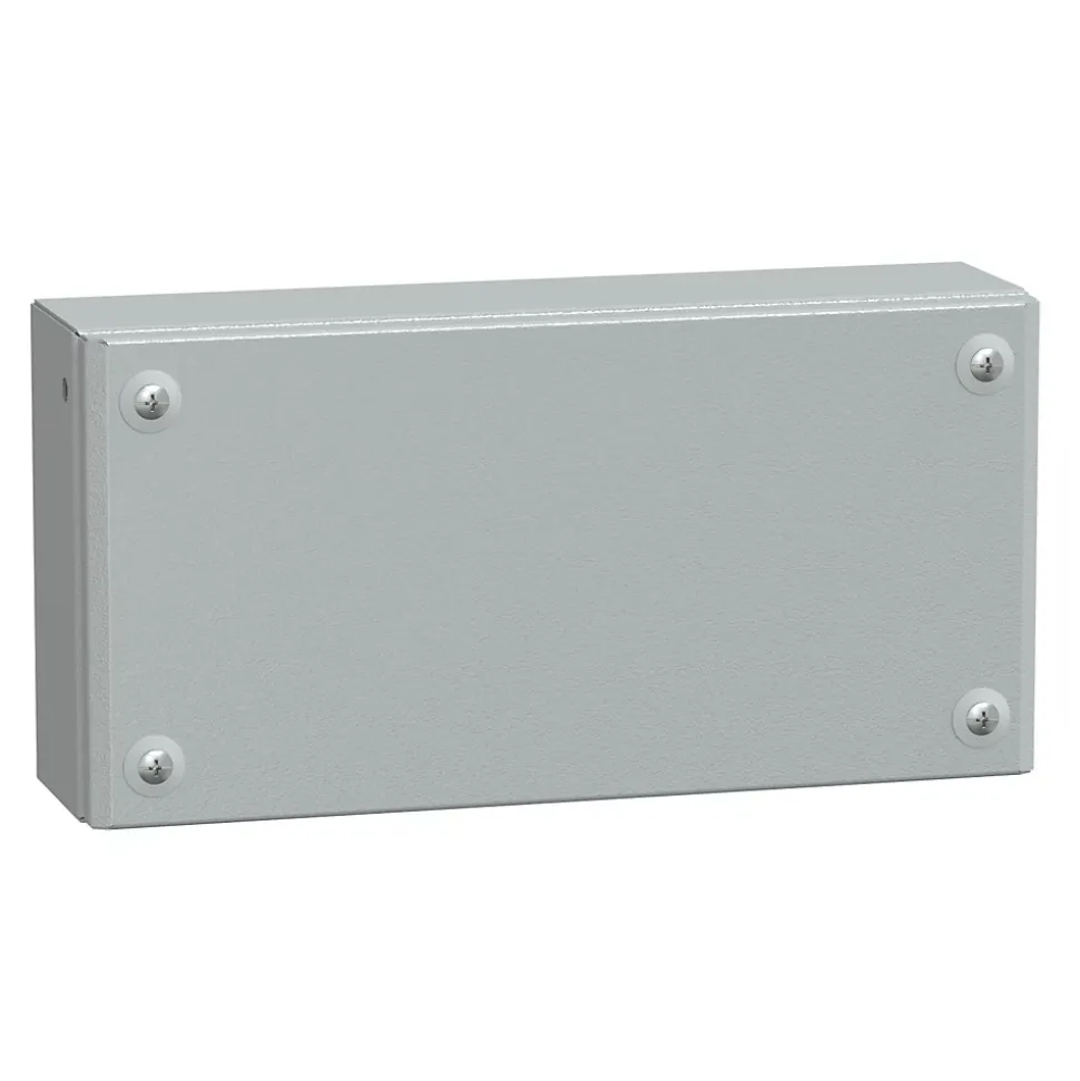 Nsysbm20308 Schneider Spacial Sbm - Boite étanche Ip66 En Acier 200x300x80mm - Couvercle Plein