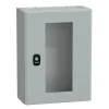 Nsys3dm4315t Coffret Métallique étanche Ip66 - 400x300x150 - Porte Vitrée - Spacial S3d - Schneider Electric