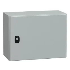 Nsys3d3420p Coffret Métallique étanche Ip66 - 300x400x200 - Plaque Fournie - Spacial S3d - Schneider Electric