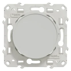 Obturateur à vis Schneider Electric Odace blanc