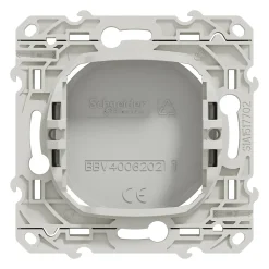 Obturateur à vis Schneider Electric Odace blanc