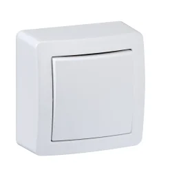 Obturateur complet saillie Schneider Electric Alréa blanc