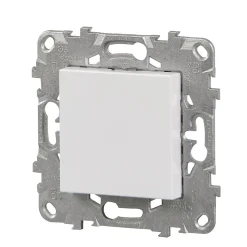 Obturateur Schneider Electric Unica Déco blanc