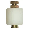 Olive nylon ø25 mm hauteur 35 mm blanc