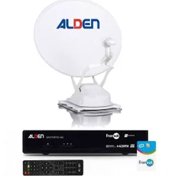 Onelight EVO Parabole Satellite Automatique 60cm + Récepteur satellite SATMATIC HD FRANSAT ALDEN