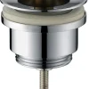 Optima Bonde pour lavabo, Clic-clac, G" 5/4, Chrome (VF785CR)