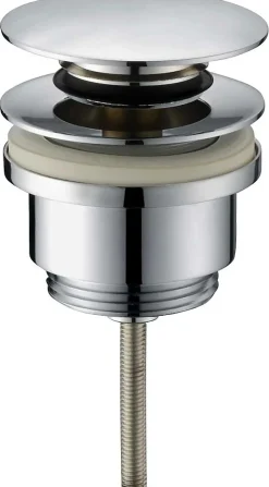 Optima Bonde pour lavabo, Clic-clac, G" 5/4, Chrome (VF785CR)