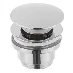 Optima Bonde pour lavabo, Clic-clac, G" 5/4, Chrome (VF785CR)