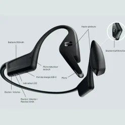 Oreillette Bluetooth CROSSCALL X-VIBES -Grade B -