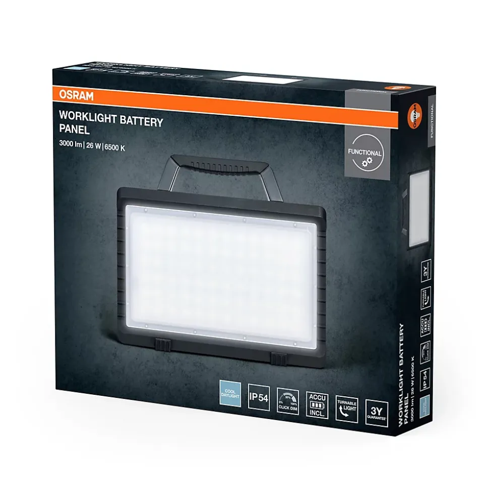 OSRAM Panneau portable LED VAL BAT PANEL, 30W, 2400lm