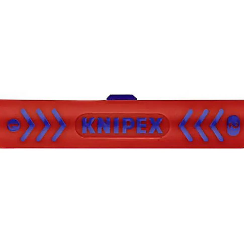Outil à dénuder coaxial 100 mm pour câbles ronds et coaxiaux Knipex
