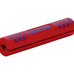 Outil à dénuder coaxial 100 mm pour câbles ronds et coaxiaux Knipex