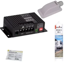 Pack Kit de pose solaire avec Régulateur de Charge MPPT 320W 20A Bluetooth ANTARION