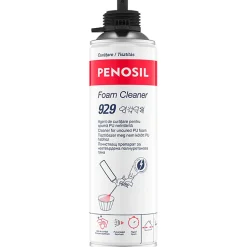 Pack 24 Mousses polyuréthanes Universal Gunfoam 146 pistolable 690ml PENOSIL + 3 Nettoyants FoamCleaner 500ml + Pistolet manuel