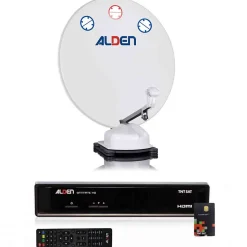 Pack Orbiter Parabole Automatique 85cm + Récepteur satellite SATMATIC HD TNTSAT ALDEN