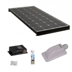 PACK Panneau Solaire Black Booster 140W + Régulateur de charge Bluetooth + Kit de pose ANTARION