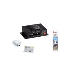 PACK Panneau Solaire Black Booster 220W + Kit de pose solaire avec Régulateur de Charge MPPT 320W 20A Bluetooth ANTARION