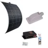 PACK Panneau Solaire Souple 135W + Régulateur de charge Bluetooth + passe-toit + Dekasyl MS1 Camping-Car ANTARION