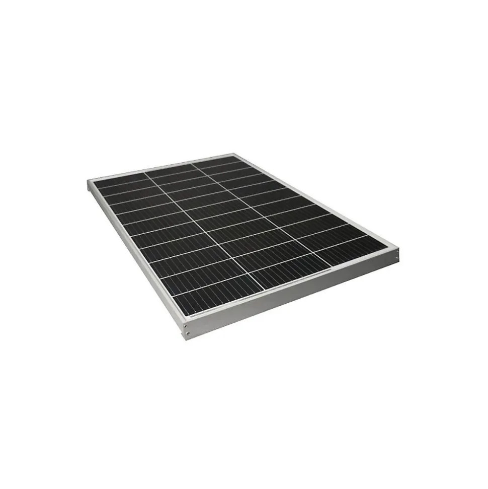 PACK Panneau Solaire 130W Monocristallin + Régulateur Solaire MPPT LCD 10A + 3 M Kit Adhésif EZA