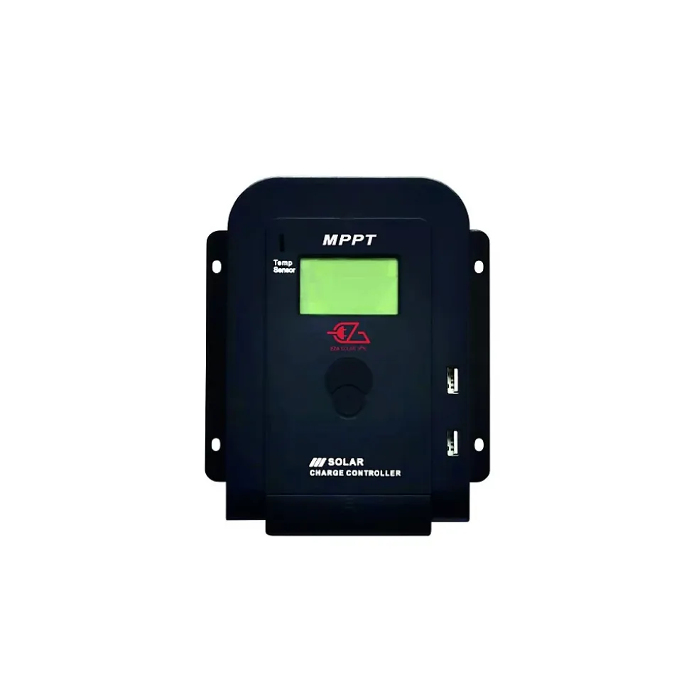 PACK Panneau Solaire 130W Monocristallin + Régulateur Solaire MPPT LCD 10A+ Kit Colle EZA