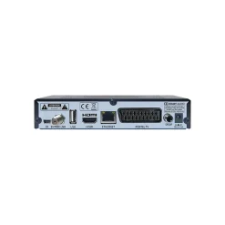 Pack Parabole Satellite Fibre Composite Blanche 85cm + LNB Single + VEGA 3 Récepteur TV satellite Full HD + Carte HDSAT